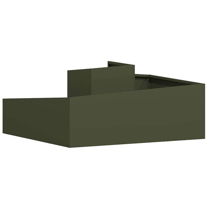 Vază pentru Grădină Verde măsliniu 100 x 100 x 50 cm WALTI