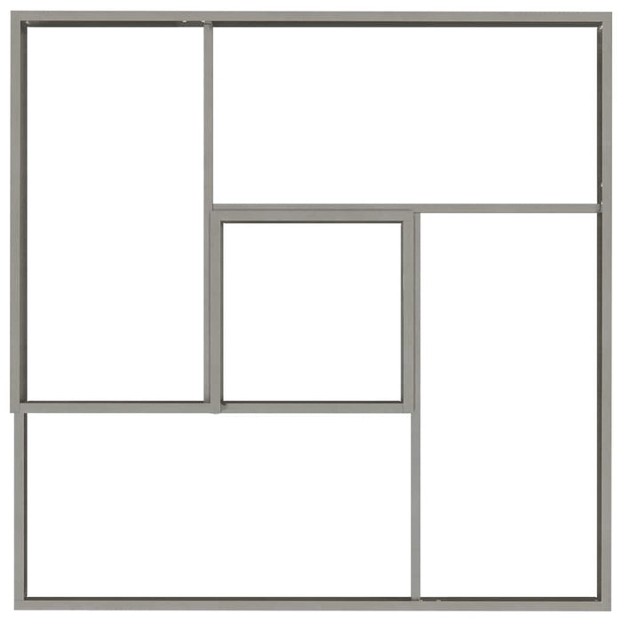 Vază pentru Grădină Argintiu 100 x 100 x 50 cm Oţel inoxidabil - WALTI WALTI