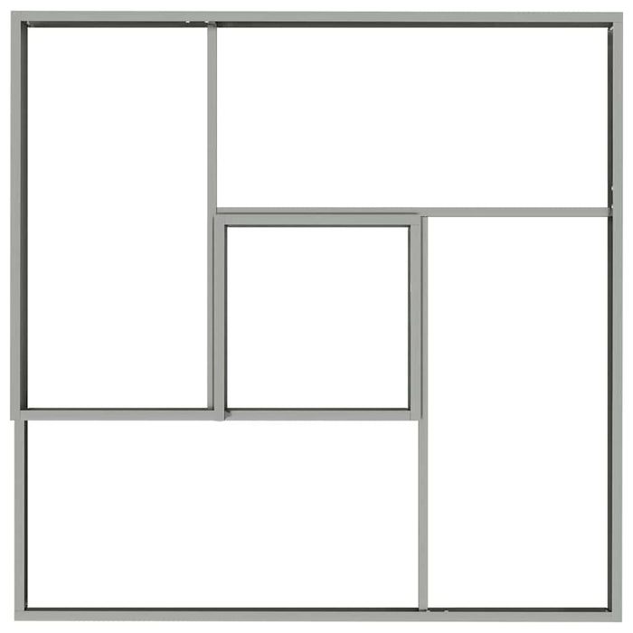Vază pentru Grădină Argintiu 100 x 100 x 50 cm Oțel Galvanizat - WALTI WALTI