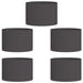 Inele pentru vaze 5 pcs Negru 30 x 30 x 20 cm - WALTI WALTI