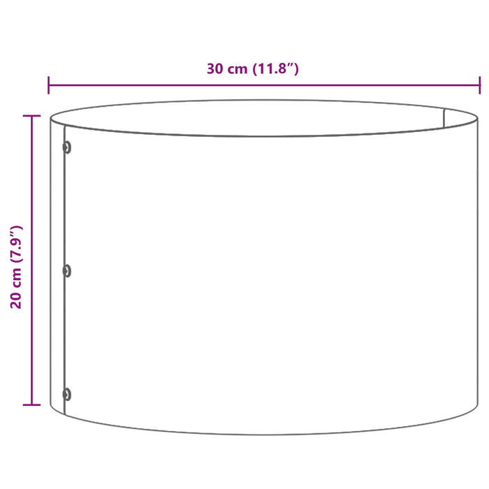 Inele pentru vaze 5 pcs Maro 30 x 30 x 20 cm - WALTI WALTI
