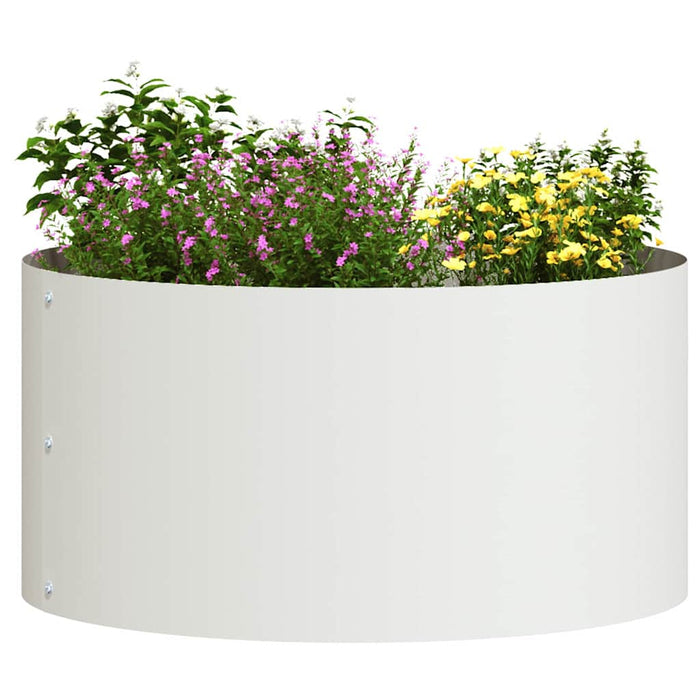 Inele pentru vaze Alb 40 x 40 x 20 cm Oțel laminat la rece - WALTI WALTI