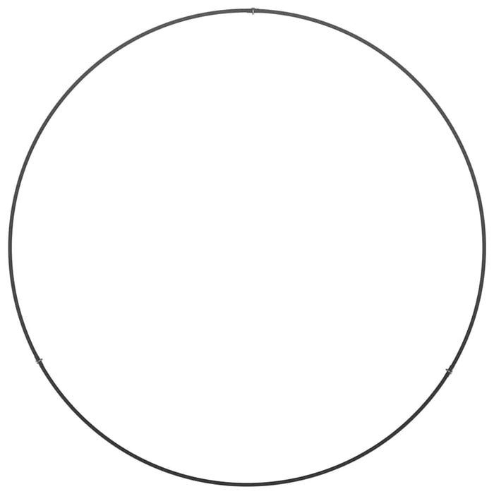 Inele pentru vaze Negru 80 x 80 x 20 cm Oțel laminat la rece - WALTI WALTI