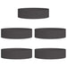 Inele pentru vaze 5 buc. Negru 80 x 80 x 20 cm - WALTI WALTI
