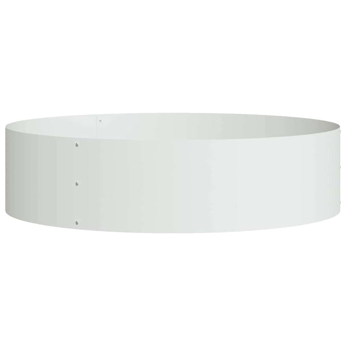 Inele pentru vaze Alb 80 x 80 x 20 cm Oțel laminat la rece - WALTI WALTI