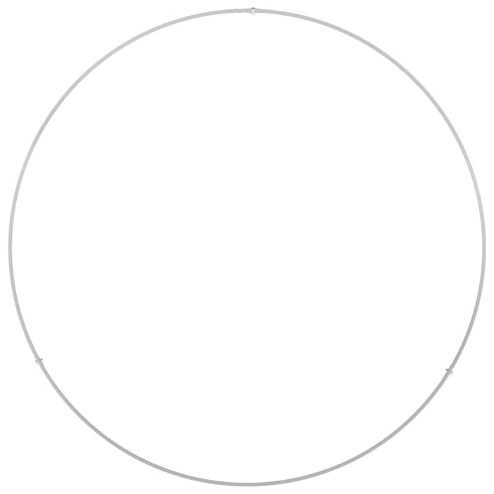 Inele pentru vaze Alb 80 x 80 x 20 cm Oțel laminat la rece - WALTI WALTI