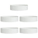 Inele pentru vaze 5 pcs Alb 80 x 80 x 20 cm - WALTI WALTI