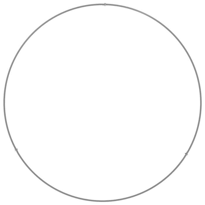 Inele pentru vaze 5 buc. Argintiu 80 x 80 x 20 cm WALTI