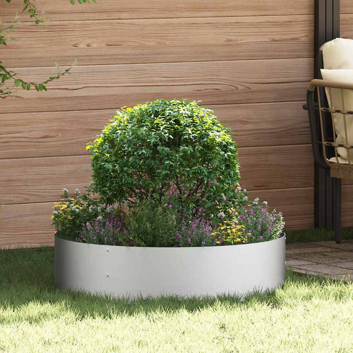 Inele pentru vaze Argintiu 80 x 80 x 20 cm Oțel Galvanizat - WALTI WALTI