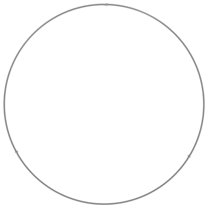 Inele pentru vaze Argintiu 80 x 80 x 20 cm Oțel Galvanizat - WALTI WALTI
