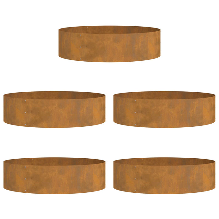 Inele pentru vaze 5 pcs Maro 80 x 80 x 20 cm - WALTI WALTI