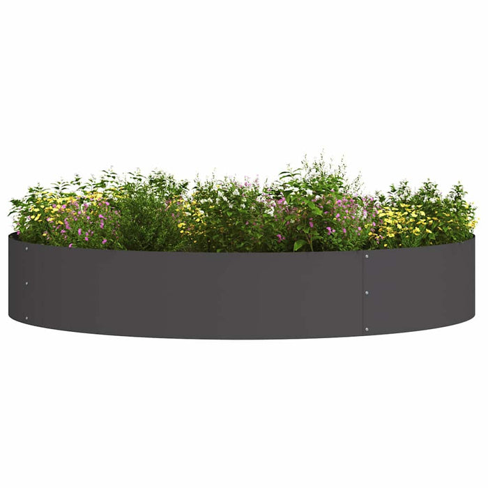 Inele pentru vaze Negru 120 x 120 x 20 cm Oțel laminat la rece WALTI