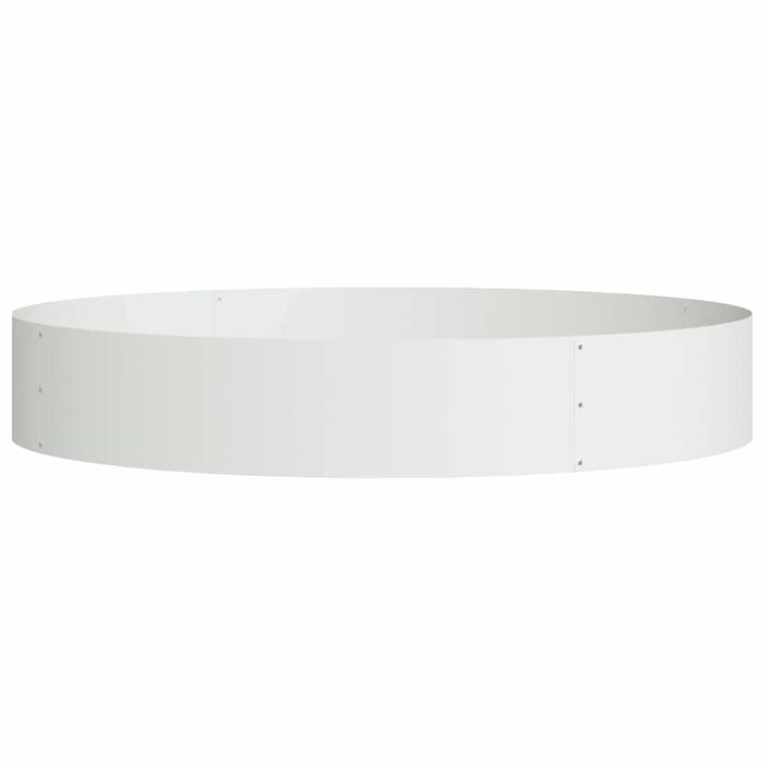 Inele pentru vaze Alb 120 x 120 x 20 cm Oțel laminat la rece - WALTI WALTI