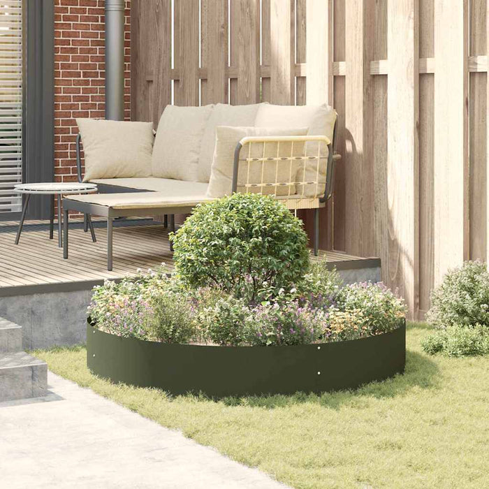 Inele pentru vaze 5 pcs Verde măsliniu 120 x 120 x 20 cm - WALTI WALTI
