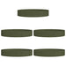 Inele pentru vaze 5 pcs Verde măsliniu 120 x 120 x 20 cm - WALTI WALTI