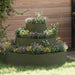 Vază pentru Grădină Verde măsliniu 90 x 90 x 20 cm - WALTI WALTI