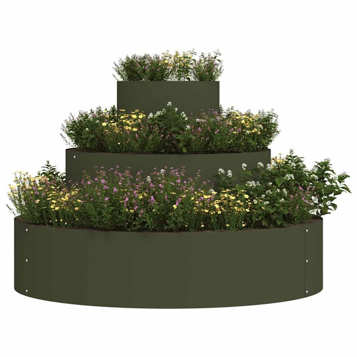 Vază pentru Grădină Verde măsliniu 90 x 90 x 20 cm - WALTI WALTI