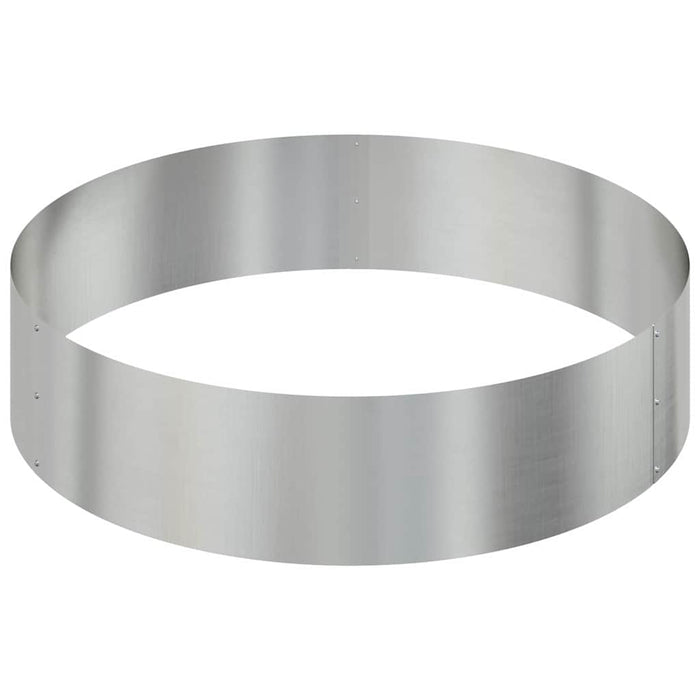 Vază pentru Grădină Argintiu 90 x 90 x 20 cm Oțel Galvanizat WALTI