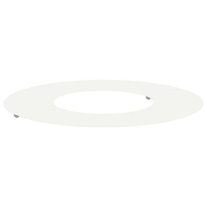 potrivit pentru inel de copac plat Alb Ø30 / 60 cm Oțel - WALTI WALTI
