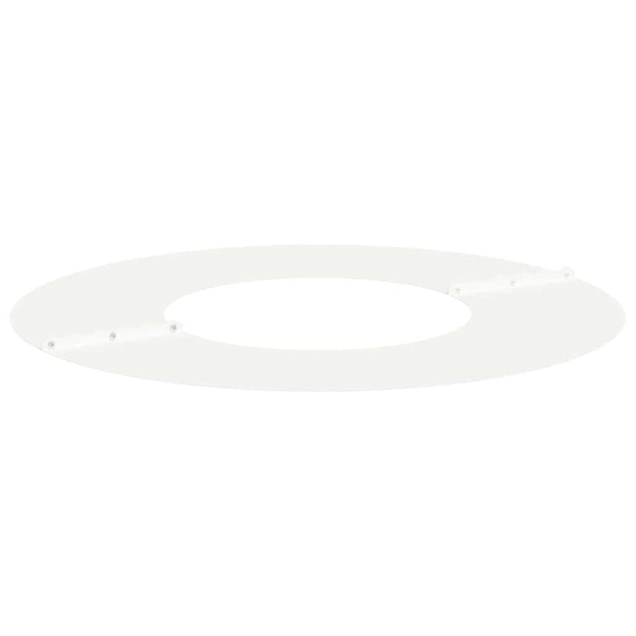 potrivit pentru inel de copac plat Alb Ø30 / 60 cm Oțel - WALTI WALTI