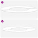 potrivit pentru inel de copac plat Argintiu Ø30 / 60 cm - WALTI WALTI