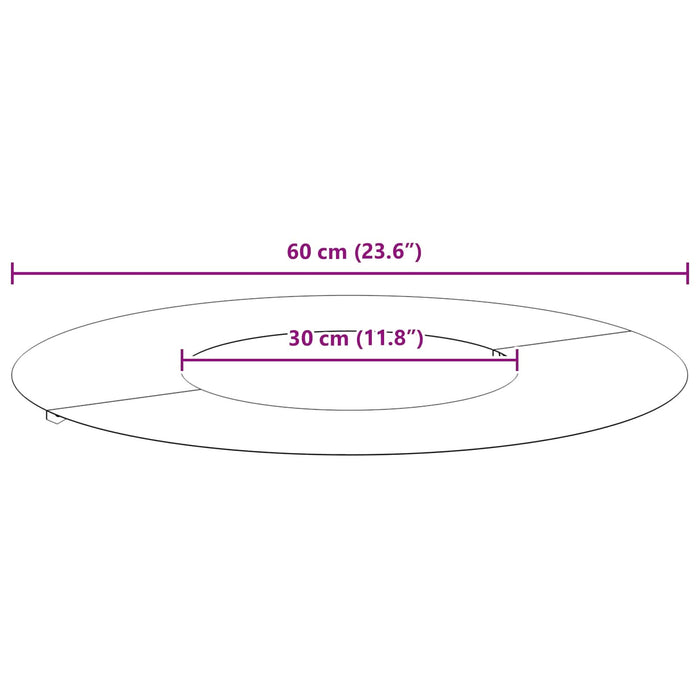 potrivit pentru inel de copac plat Maro Ø30 / 60 cm - WALTI WALTI