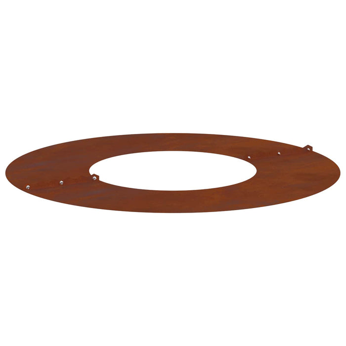 potrivit pentru inele de copac plat 5 buc. Ruginit Ø30/60 cm WALTI