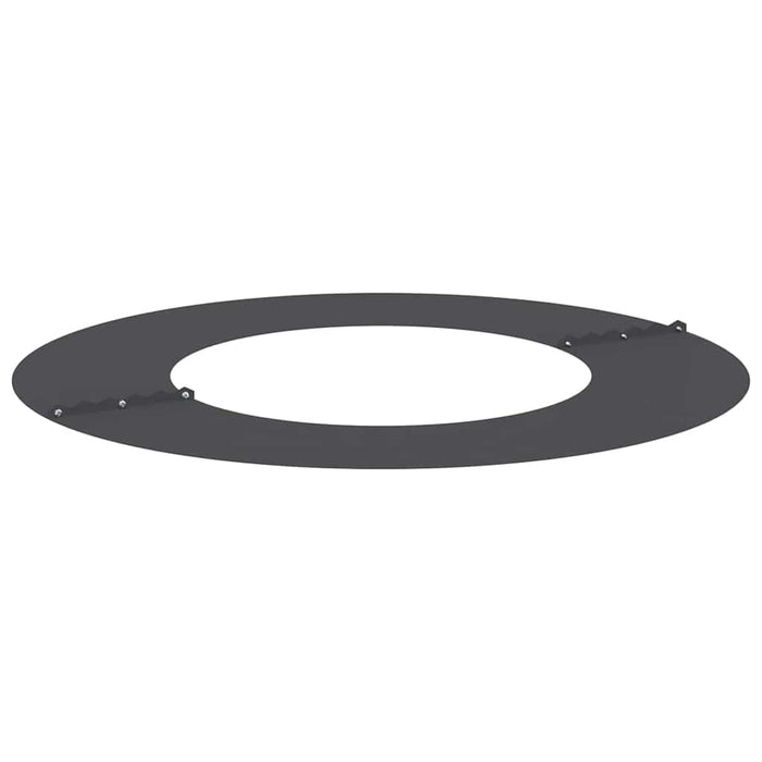 potrivit pentru inele de copac plat 5 pcs Negru Ø40 / 70 cm Oțel - WALTI WALTI