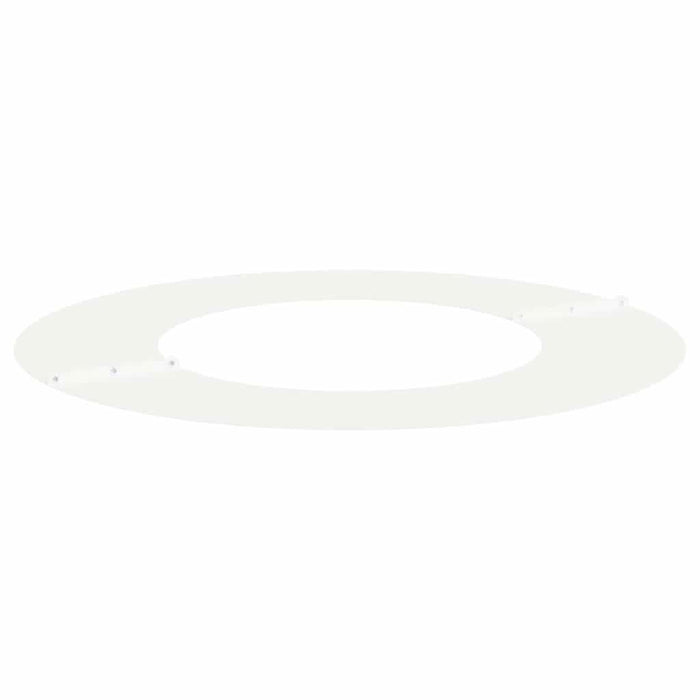 potrivit pentru inel de copac plat Alb Ø40 / 70 cm Oțel - WALTI WALTI