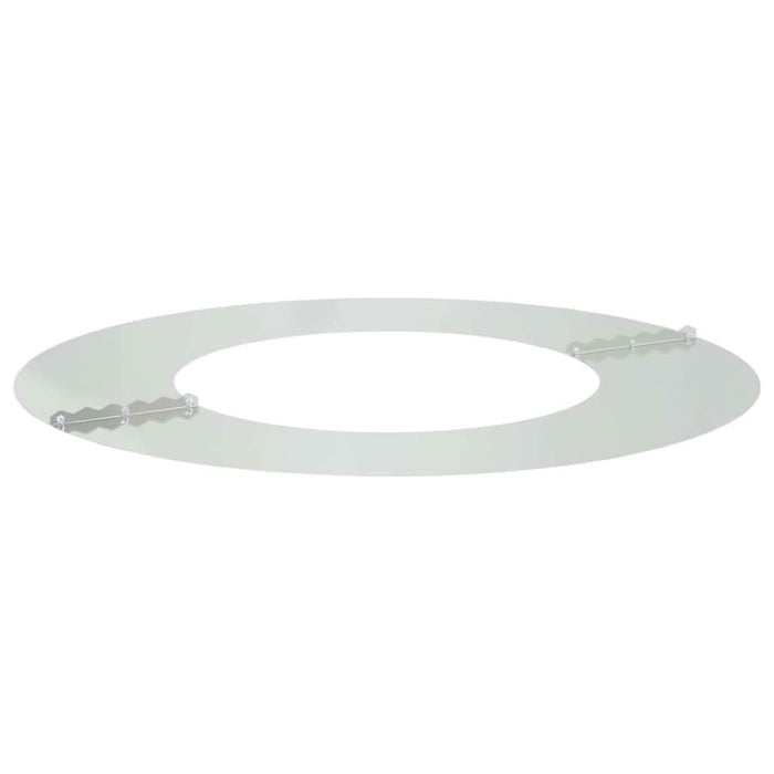 potrivit pentru inel de copac plat Argintiu Ø40 / 70 cm - WALTI WALTI