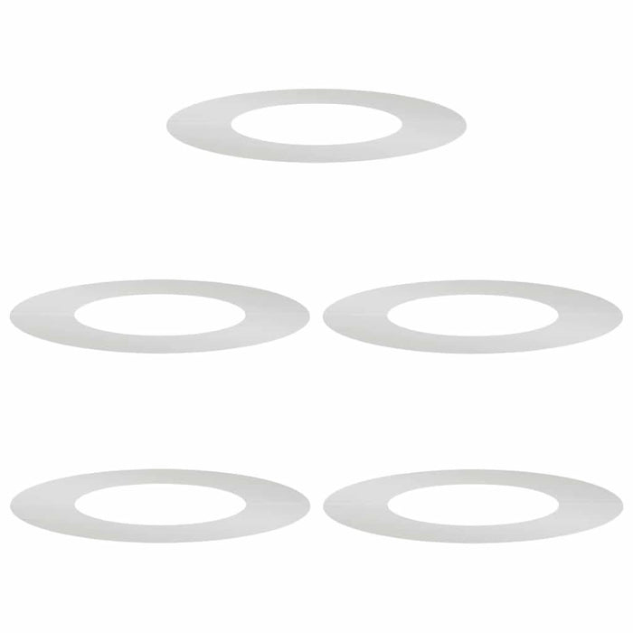potrivit pentru inele de copac plat 5 pcs Argintiu Ø40 / 70 cm - WALTI WALTI