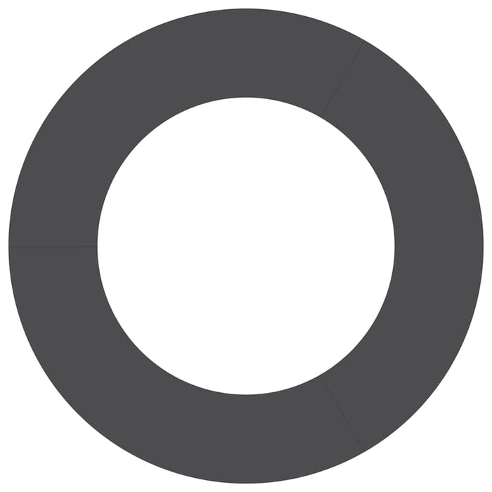 potrivit pentru inele de copac plat 5 pcs Negru Ø50 / 80 cm Oțel - WALTI WALTI