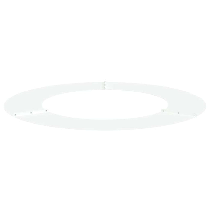 potrivit pentru inele de copac plat 5 pcs Alb Ø50 / 80 cm Oțel - WALTI WALTI