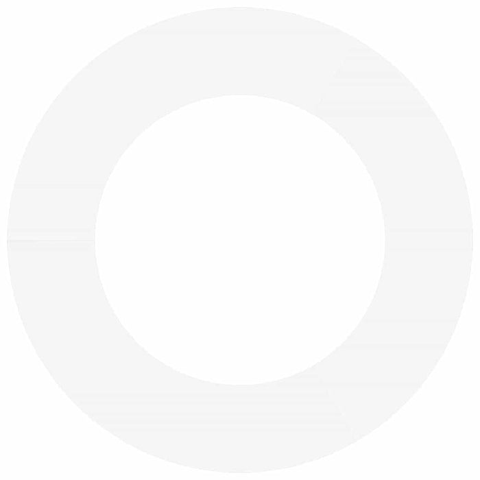 potrivit pentru inele de copac plat 5 pcs Alb Ø50 / 80 cm Oțel - WALTI WALTI