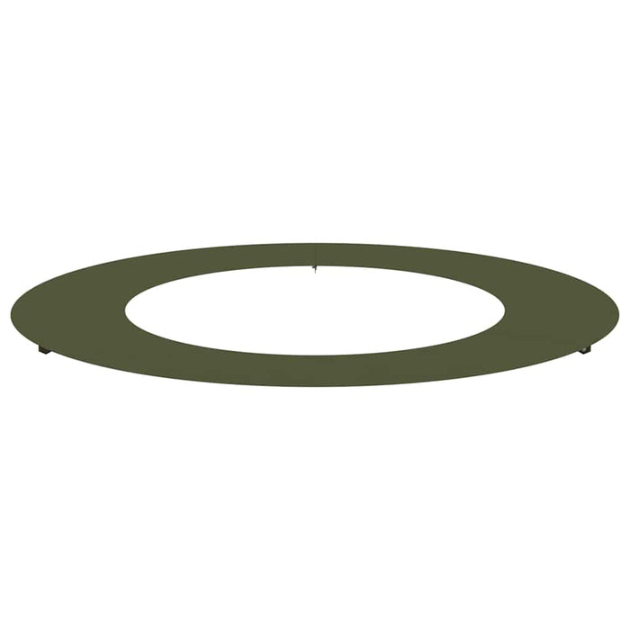 potrivit pentru inel de copac plat Olivengrønn Ø50 / 80 cm Oțel - WALTI WALTI