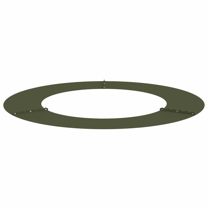 potrivit pentru inele de copac plat 5 pcs Olivengrønn Ø50 / 80 cm - WALTI WALTI