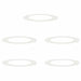 potrivit pentru inele de copac plat 5 pcs Alb Ø60 / 90 cm Oțel - WALTI WALTI