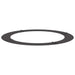 potrivit pentru inele de copac plat 5 pcs Negru Ø90 / 120 cm Oțel - WALTI WALTI