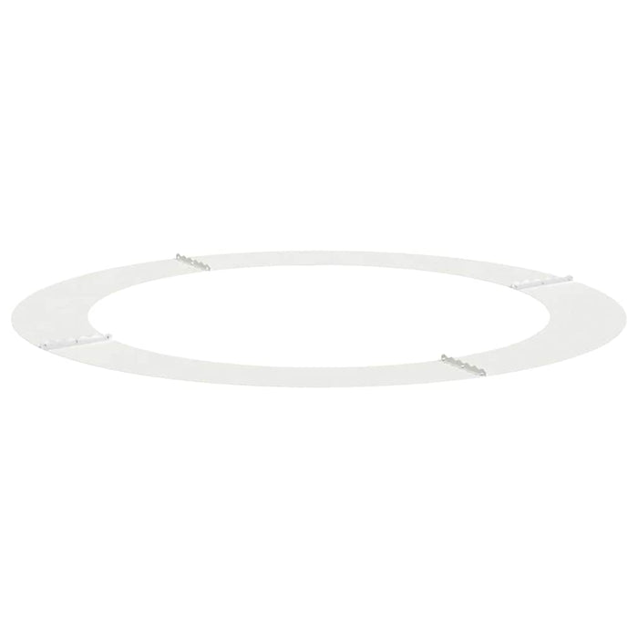potrivit pentru inel de copac plat Alb Ø90 / 120 cm Oțel - WALTI WALTI