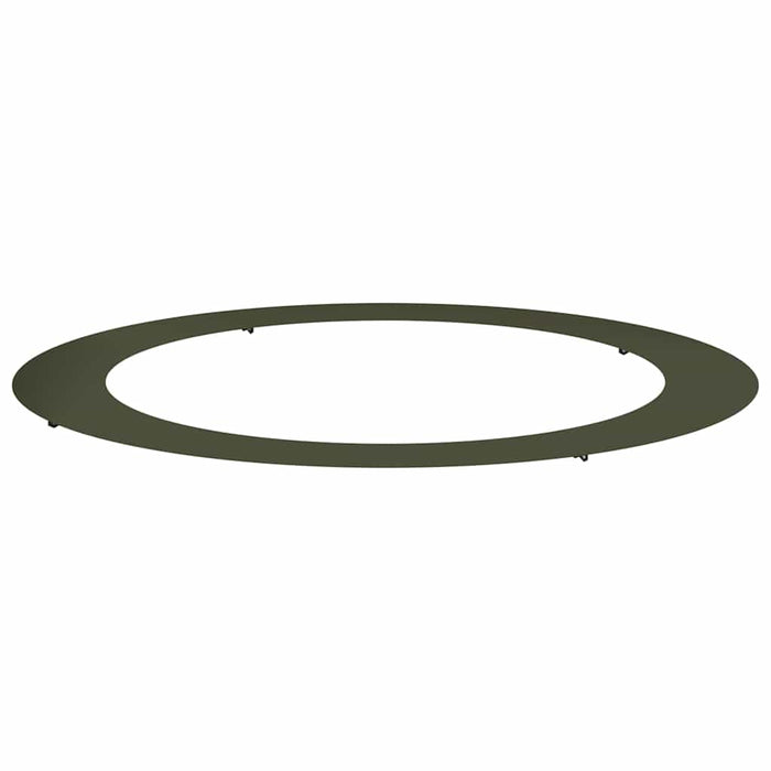potrivit pentru inel de copac plat Olivengrønn Ø90 / 120 cm Oțel - WALTI WALTI
