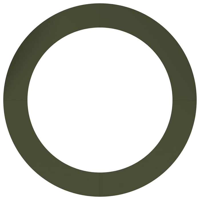 potrivit pentru inel de copac plat Olivengrønn Ø90 / 120 cm Oțel - WALTI WALTI