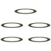 potrivit pentru inele de copac plat 5 pcs Olivengrønn - WALTI WALTI