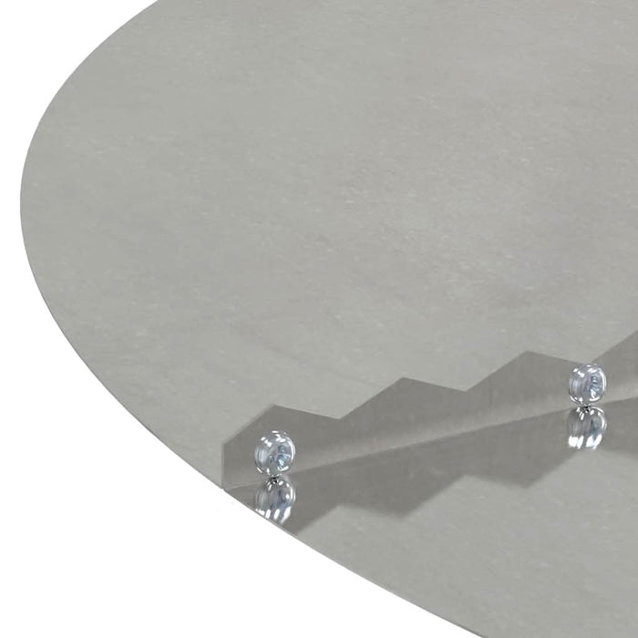 potrivit pentru inele de copac plat 5 pcs Argintiu Ø90 / 120 cm - WALTI WALTI