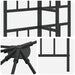 Cadru de Gazebo 6 x 3 m Negru Oțel - WALTI WALTI