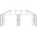 Cadru de Gazebo 6 x 3 m Negru Oțel - WALTI WALTI
