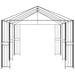 Cadru de Gazebo 6 x 3 m Negru Oțel - WALTI WALTI