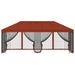 Pavilion cu panouri laterale 6 x 3 m Terracota - WALTI WALTI