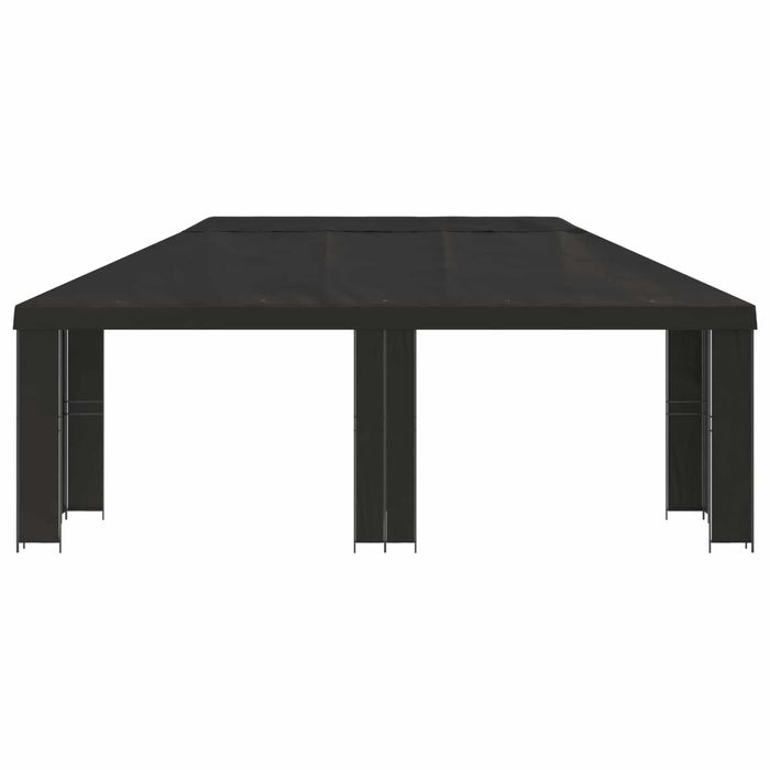 Foișor pentru Grădină 6 x 3 m Antracit Poliester și oțel 190 - WALTI WALTI