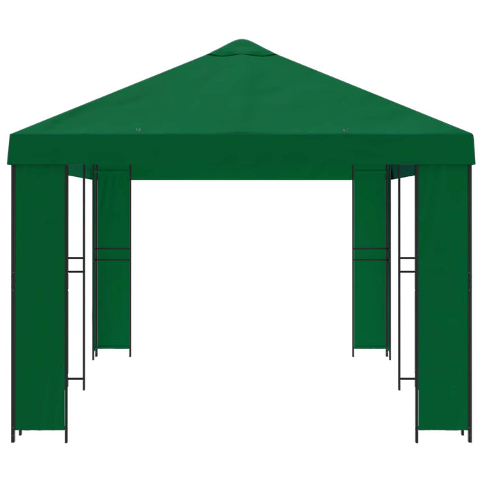 Foișor pentru Grădină 6 x 3 m Verde Poliester și oțel 190 - WALTI WALTI