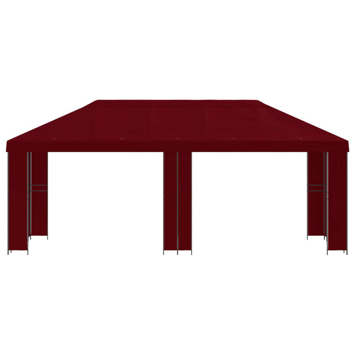 Foișor pentru Grădină 6 x 3 m Burgundy Poliester și oțel 190 - WALTI WALTI